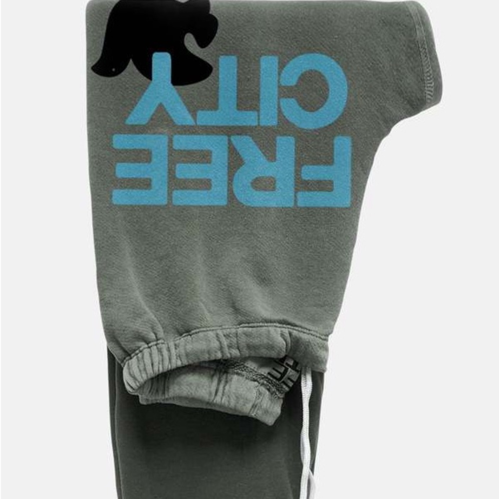 Free City Green Dirt Sweatpants Size XS